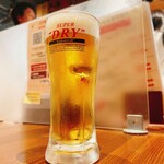 Kushikatsu Sakaba Hirokatsu - 生ビール