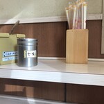 そばの神田 東一屋 - コンディメンツ。