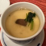 グランドプリンスホテル - 蒸し鶏と海老の茶碗蒸し銀餡