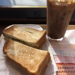 DOUTOR COFFEE SHOP - モーニング・セットB ツナサラダチーズ(500円)