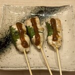 炭火焼鳥 しげ - 梅ささみも結構美味しい