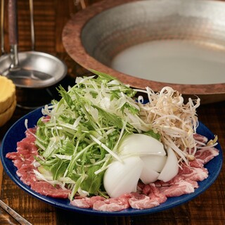 ラムが苦手でも大丈夫⁉️クセのない新鮮肉で貝出汁ラムしゃぶ