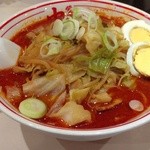 蒙古タンメン中本 - 北極野菜ラーメン