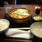 酒と味噌煮込み 味噌煮込罠 - 「味噌煮込みうどん」