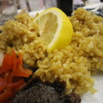 里葉亭 - そのままでも十分美味しいけど、
      
      上からレモンをジュッと絞っても良し。
      
      