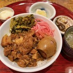 かかん - 魯肉飯定食（1,300円税込）