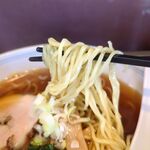 居酒屋・津軽ラーメン 茶号 - 津軽ラーメン麺アップ