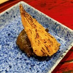 末冨 - すっぽんの肝 このこの炙り