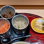 末冨 - ちりめん山椒 牛しぐれ煮 明太子 香の物
