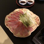 角さん - 鍋：金目鯛のしゃぶしゃぶ