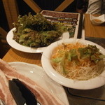 韓国ダイニング　李 - サムギョプサル用の野菜