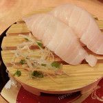 回転寿司　すし丸 - 料理写真:ビンチョウの大トロ