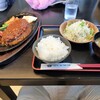とんかつ割烹こしば - 料理写真:ジャンボハンバーグ定食１０００円