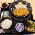 麺とかつの店 太郎 - 料理写真:ロースカツ定食