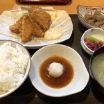 Tomoya - キスフライ定食(¥750)