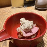 たけとら - 合鴨ロースと無花果の白和え