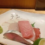 たけとら - 刺身盛り合わせ