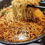 Chinese Dining Ikegame - 激辛黒担々麺900円麺大盛り無料