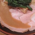 麺の極 はなみち - 醤油ら～麺（アップ）