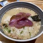 日本橋海鮮丼 つじ半 - ぜいたく丼　竹　出汁かけ