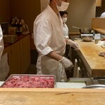 日本橋海鮮丼 つじ半 日本橋本店 - 台所