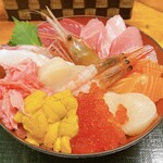 みなと食堂 - おまかせ丼アップ