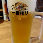 台南 - 生ビール　１杯め