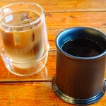 コーヒースタンド　シエスタ - アイスカフェオレ&ストレートコーヒー
