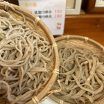 Soba Dokoro Kakiya - 左　もりそば　右　のらそば　　byまみこまみこ