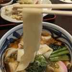 手打ち麺処 とみや - 幅広きしめん！ホントに幅広！