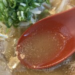 宇奈月 - 色は薄いがコク深いスープ。