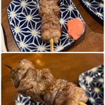 串焼き くにヰ - ◇カシラ…肉肉しく、塩味ですので旨みがガツンときます！