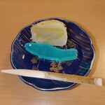 Nijou Wakasaya - 栗と琥珀糖のお菓子 (サービス)