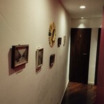 ペルー料理 bepocah - お手洗いはこの奥です。