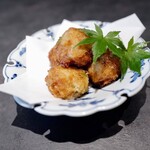 里芋と海老と枝豆の真丈