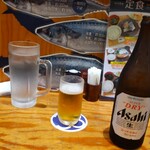 SABAR - アサヒスーパードライ瓶ビール