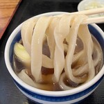 駕籠休み - 極太のうどん