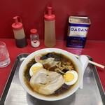 星の家 - ラーメンの大。トロコブ、タマゴをトッピング900円。何時食べても安心する様な味。二日酔いでも食べれるし元気な時も美味しい