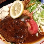 キッチン長崎 - ハンバーグ・エビフライ