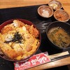 旨いもん食堂かどや - かつとじ丼（\1,390）