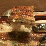 神田きくかわ - うな重、山椒