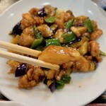 中国料理 峨嵋山 - 揚げてあるじゃがいも