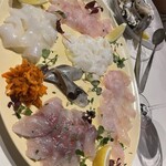 オステリア・トット - 新鮮な魚貝類