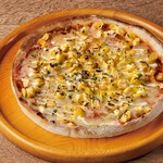 玉米蛋黄酱披萨