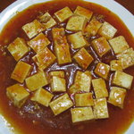 香味閣 - マーボー豆腐です。辛さの調節は注文時にリクエストできます！
