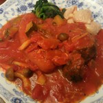 カシーヌ - カシーヌ(牛肉とソーセージのトマト煮込み)