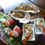 千松しま - 【ヒガシもの、ボタンエビ、ホシガレイ、牡蠣、渡り蟹】★　2013/9