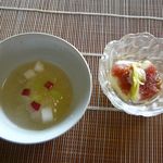 千松しま - 【葛きりと花無花果の煮込み】★2013/9