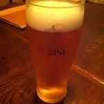 ブラッスリー ラ セーヌ - 生ビール（エビス）