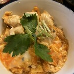 十二社通り 地鶏焼とりや - 〆はプチ親子丼